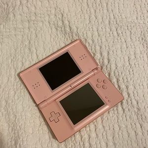 Pink Nintendo DS Lite with Animal Crossing Game